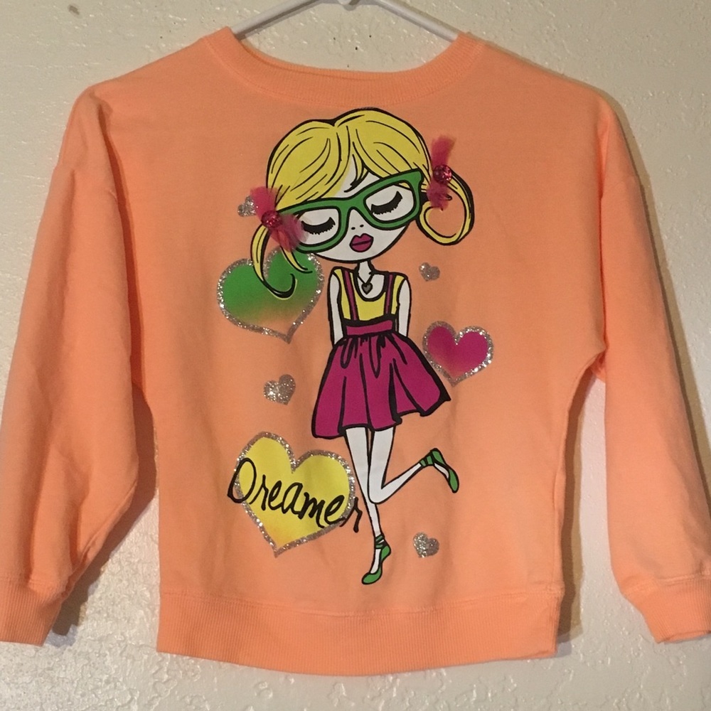 Girls Sz S (7) Beautees Sweatshirt